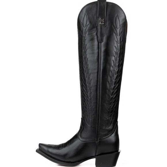 Leather Tall Rock’em Cowboy Boots - Picture 5 of 5
